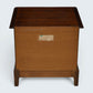 Stag Minstrel Bedside Cabinet 2 Drawers Pull Out Tray VGC FREE UK Delivery