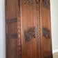 Wardrobe Antique French Style Walnut Two Door Carved Armoire LOT 6499