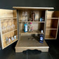 Aged Gold Drinks Cabinet