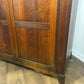 Vintage Priory Style Oak Double Wardrobe