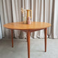 Vintage Mid Century Drop Leaf Oak Effect Extending Dining Table Danish Retro R655