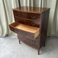 Vintage Tallboy Early Mid Century Chest Of Drawers Retro Scandi Danish R1207