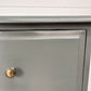 Tall Grey Chest of Drawers