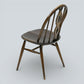 6 Ercol Windsor Bow Back Dining Chairs Fleur De Lis Carving FREE UK Delivery*