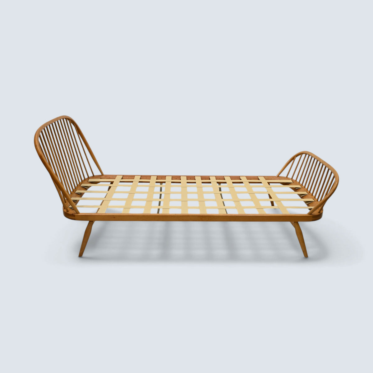 Ercol Windsor Single Bed New Pirelli Webbing Old Light Finish FREE UK Delivery
