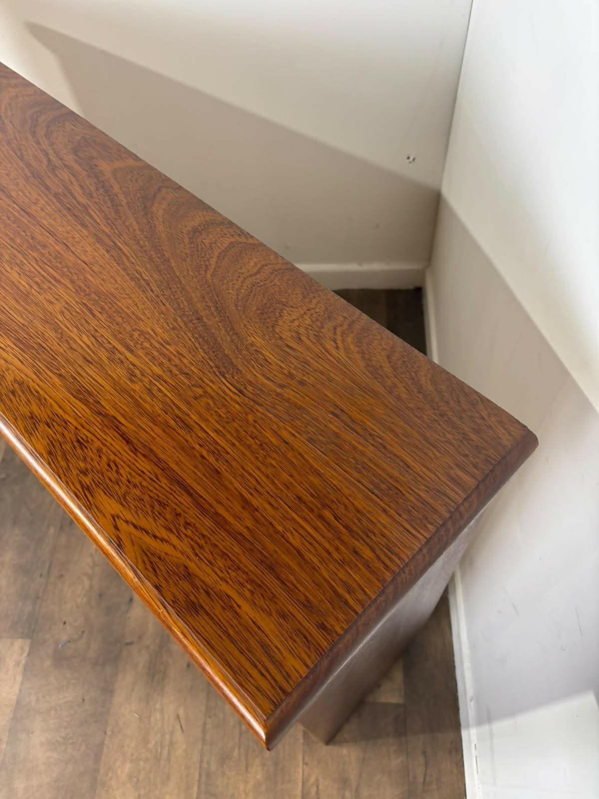 Reproduction Oak Side Cabinet / Bookcase