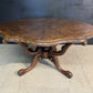 Fine Burr Walnut Centre Table
