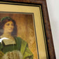 Classical Lady in Green – Decorative Framed Portrait Print