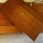 Mid Century G Plan Fresco Tv Stand Swivel Top Vinyl Storage Unit Teak
