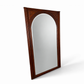 Mirror Antique French Style Oak Arched Carved Large Wall Mirror LOT 6530