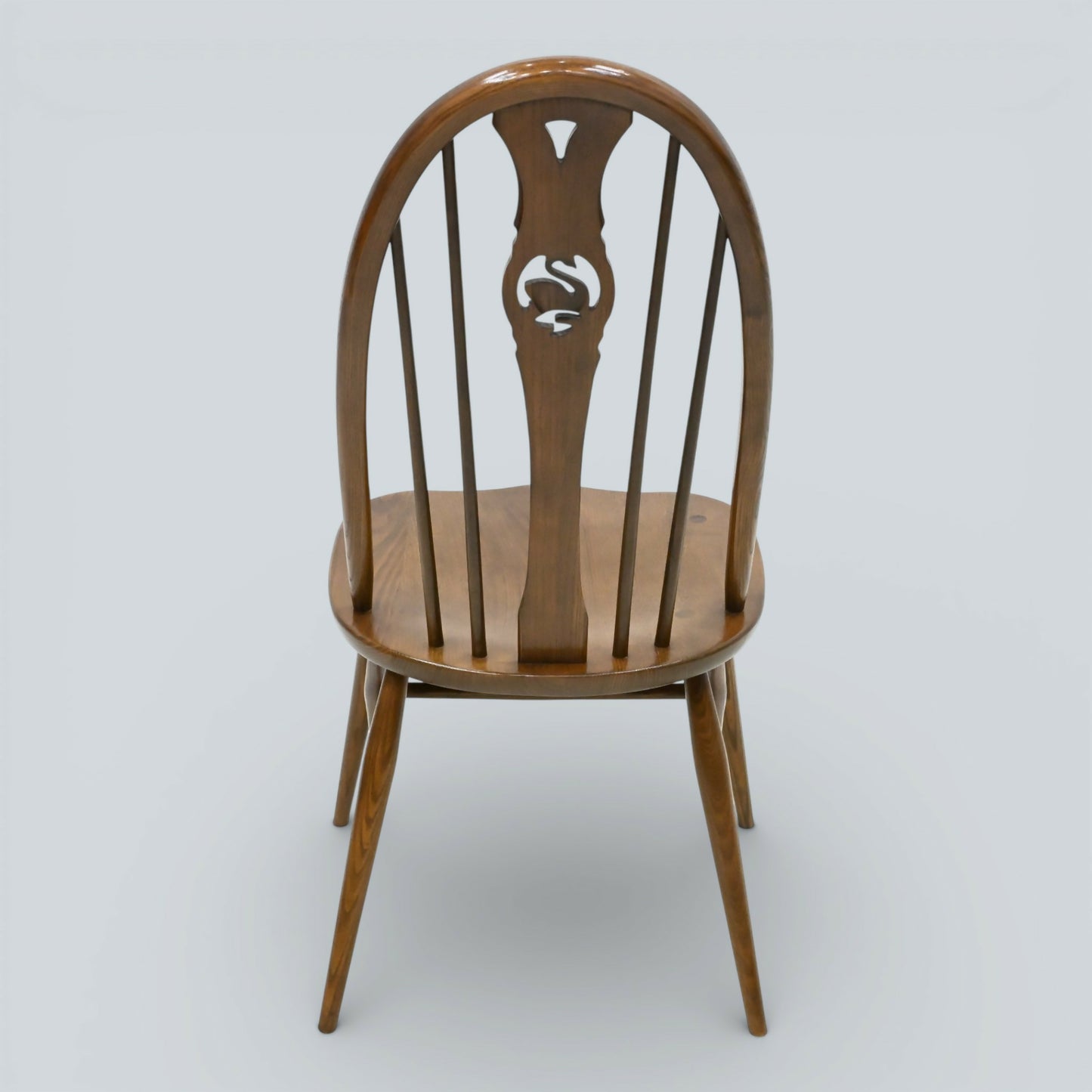 4 Ercol Windsor Swan Bow Back Dining Chairs Golden Dawn EXC FREE UK Delivery*