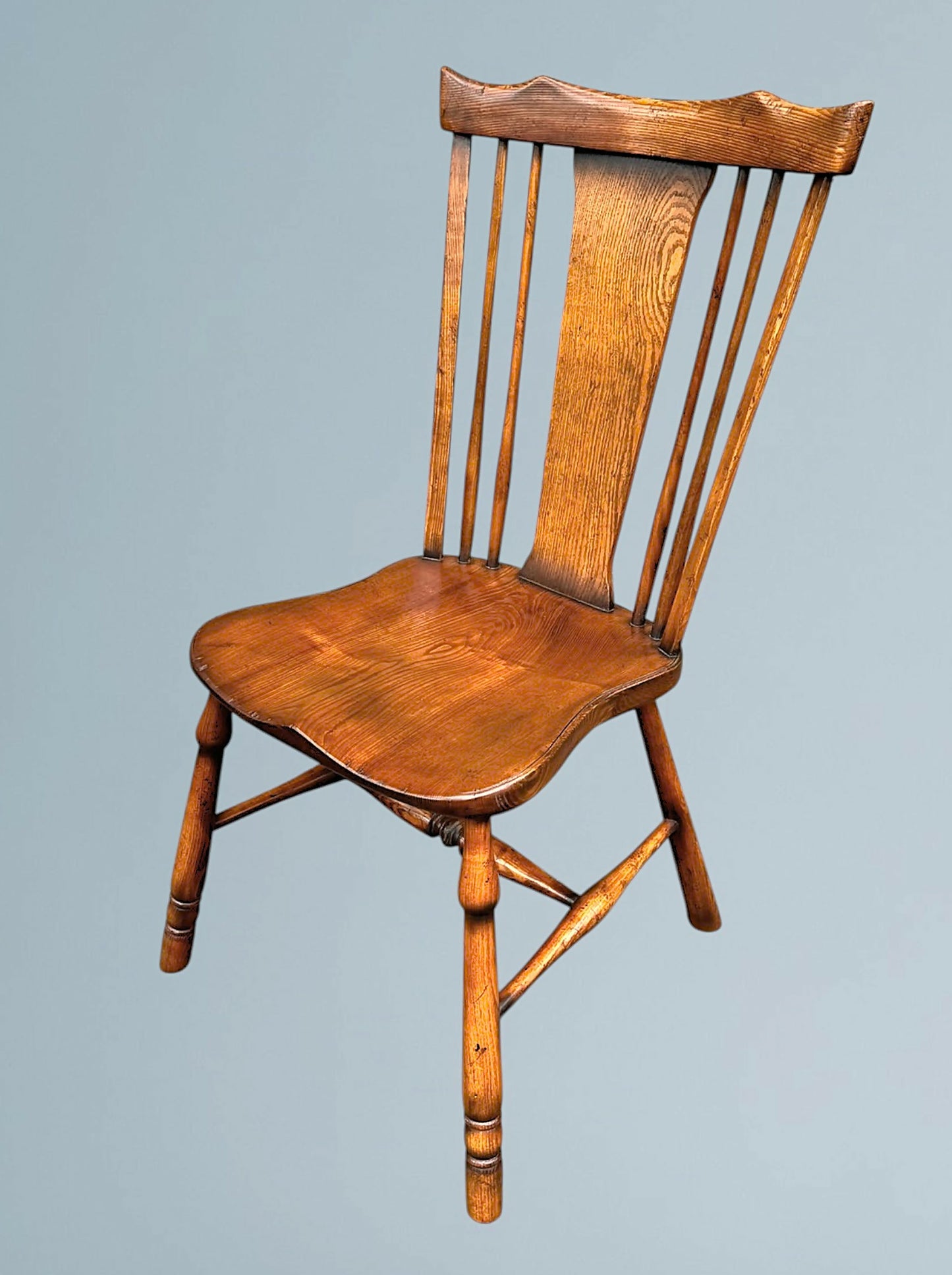 Set of Six Oak Yeomans Dining Chairs - Batheaston Furniture BC81