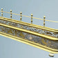 Large 19th Century Brass Fender