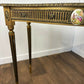 Vintage French Style Faux Marble Hall Table