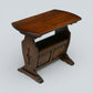 Old Charm Magazine Rack With Coffee Table Top In Tudor Brown FREE* UK Delivery