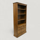 Ercol Wide Tall Bookcase Mural Range 3 Shelves Golden Dawn FREE UK Delivery*. SBR10983/3009E