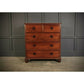 2 Piece Anglo Indian Military Vintage Chest Of Drawers
