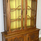 Bookcase Vintage French Louis XVI Oak Display Cabinet Carved Sideboard LOT 6282
