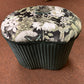 green kidney small ottoman