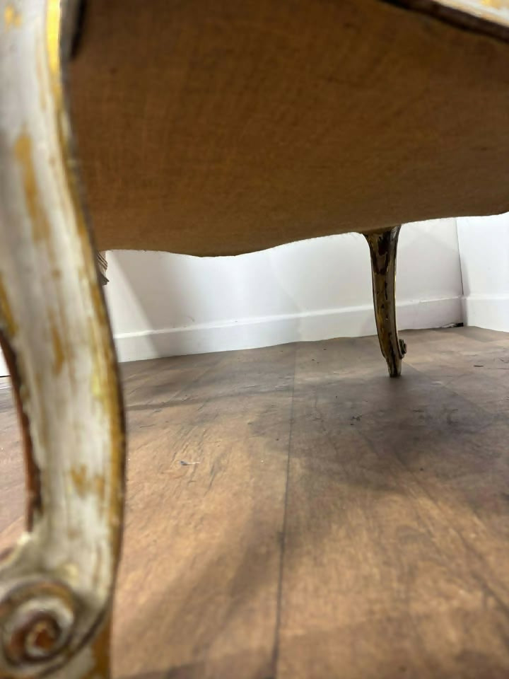 Pair of French Louis XVI Style Reproduction Armchairs