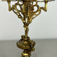 Pair of Candelabras Vintage French Style Ornate 5 Arm Candle Holders LOT 6475