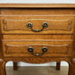Bedside Table Vintage French Louis Style Oak Nightstand Carved Cabinet LOT 6301