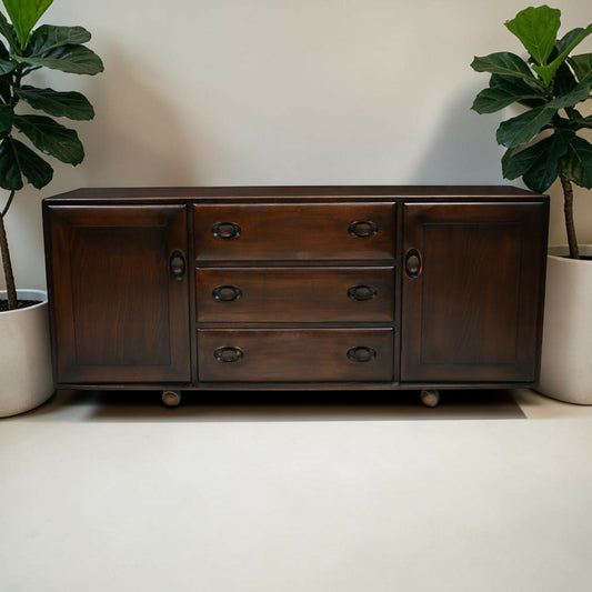 Ercol Windsor Sideboard Model Number 455 Ercol's Dark Finish FREE* UK Delivery
