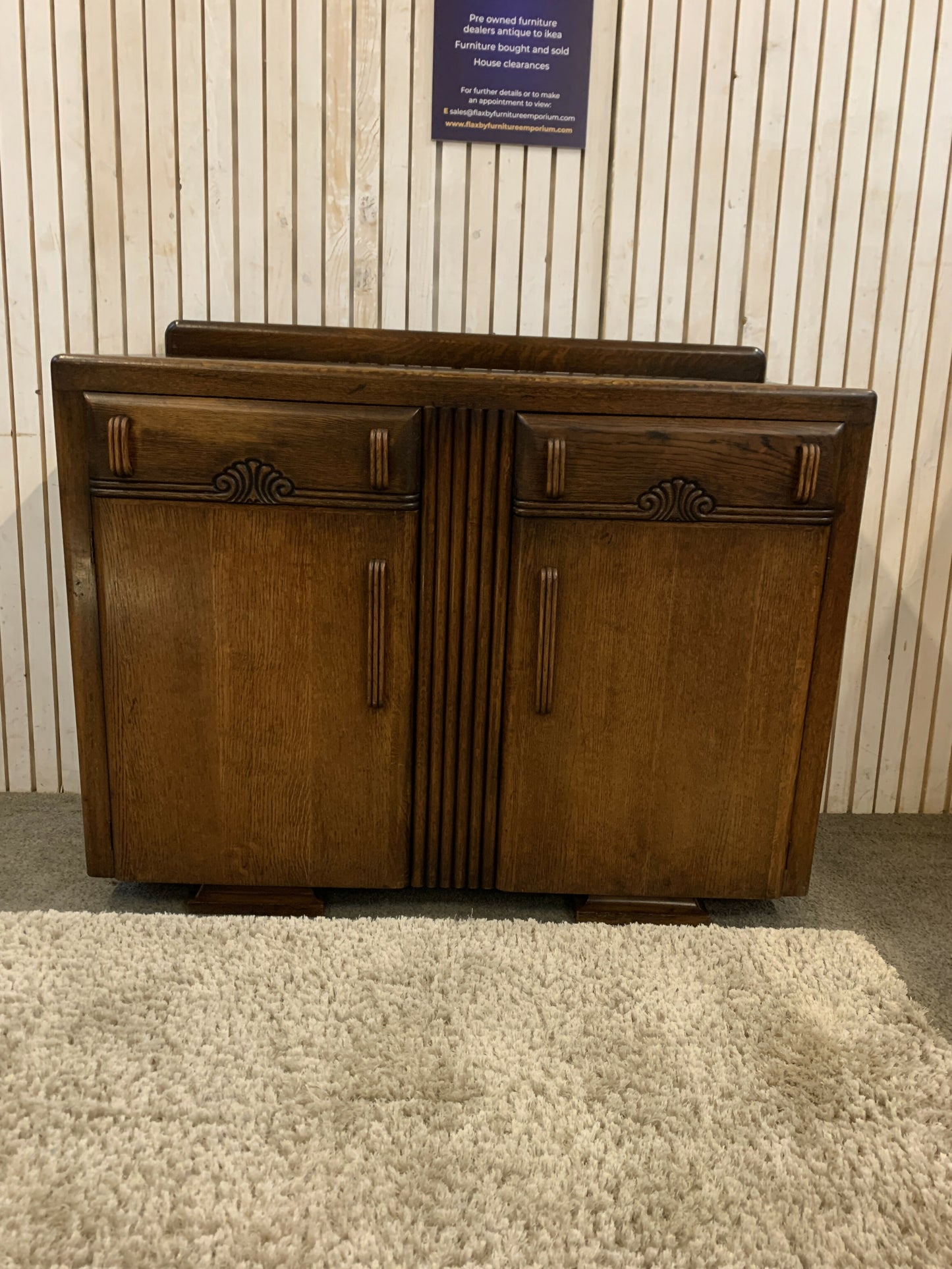 Vintage G F Barker Sideboard | Mid-Century / Classic Wooden Storage Cabinet