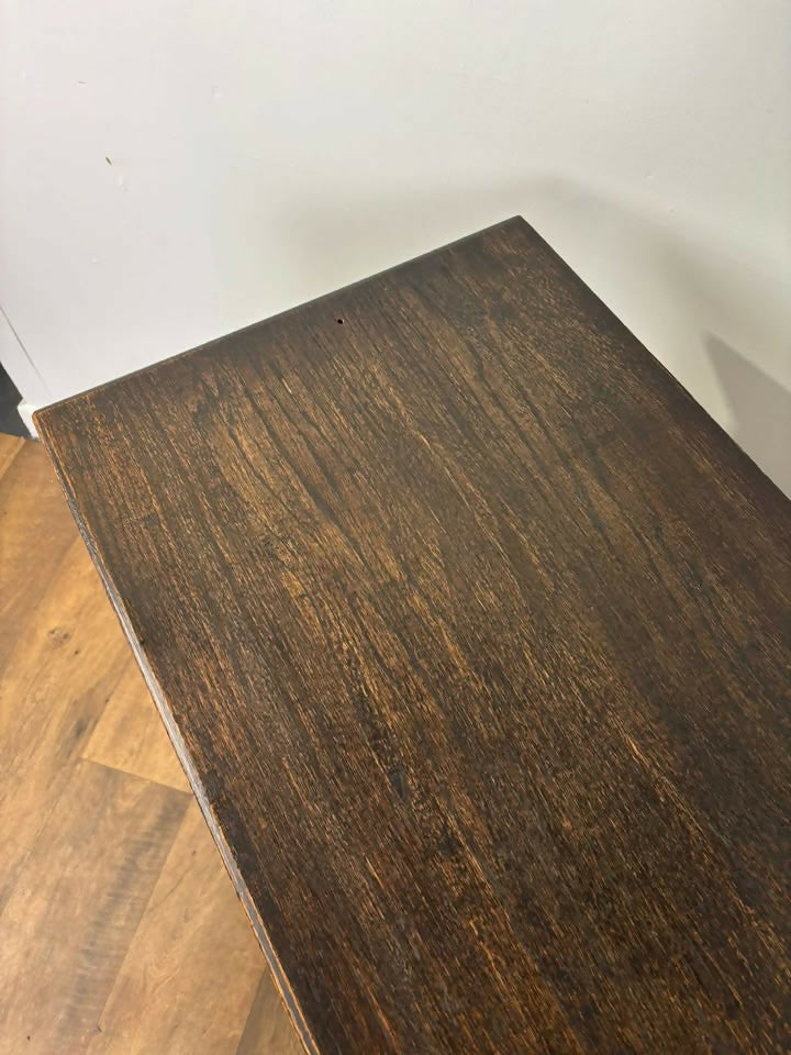 Vintage Dark Oak Sideboard
