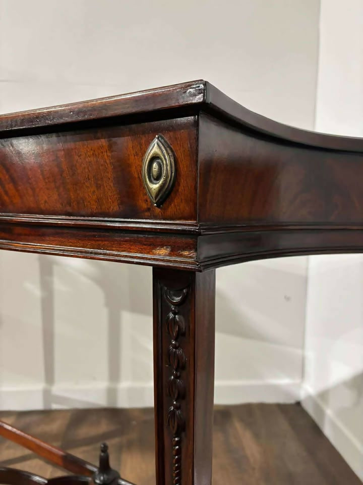 Reproduction Ormolu Mounted Mahogany Side Table