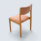 4 G Plan Style Dining Pink Upholstered Retro Velour Chairs FREE UK Delivery*