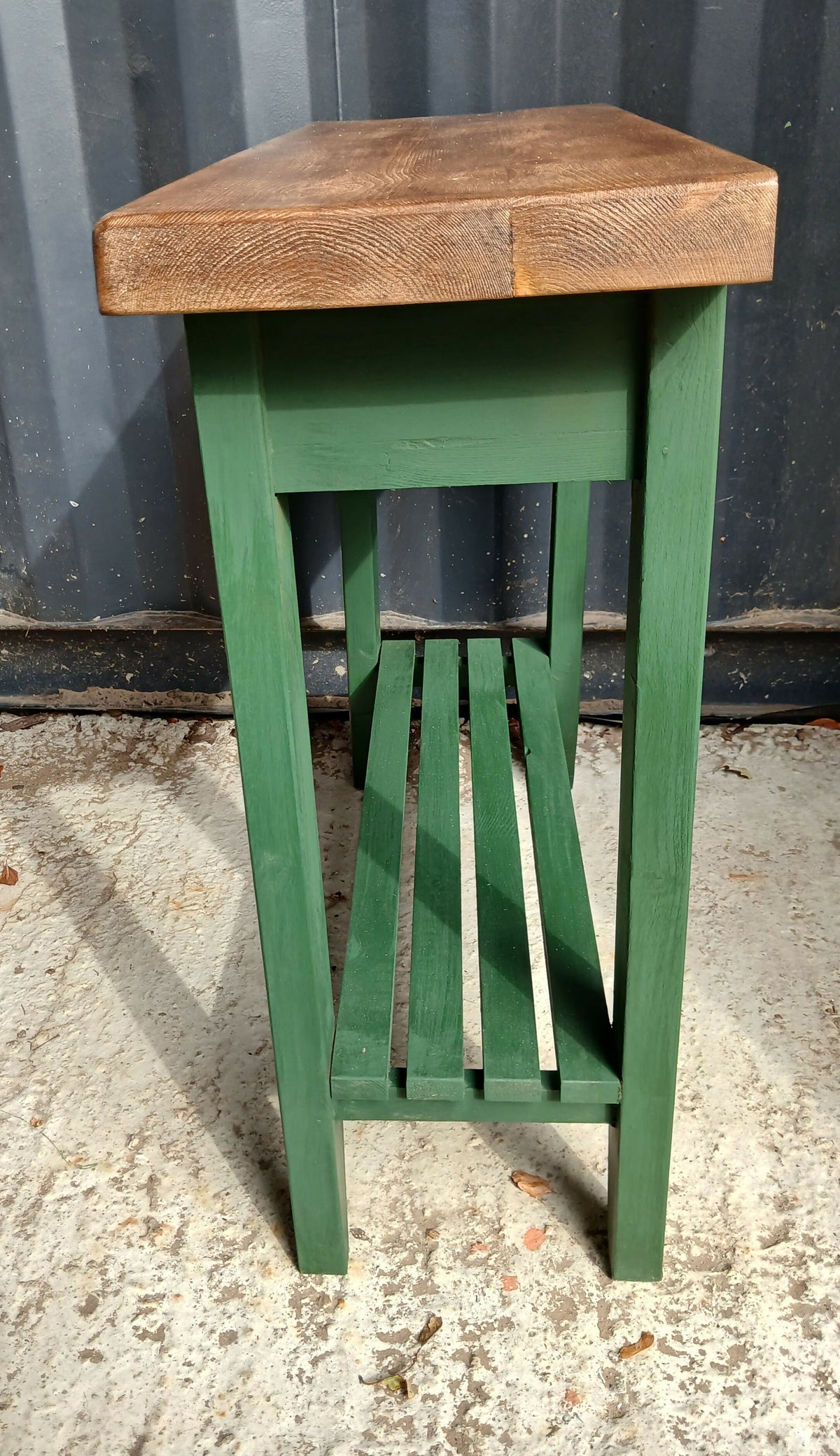 Chunky Pine Side Table