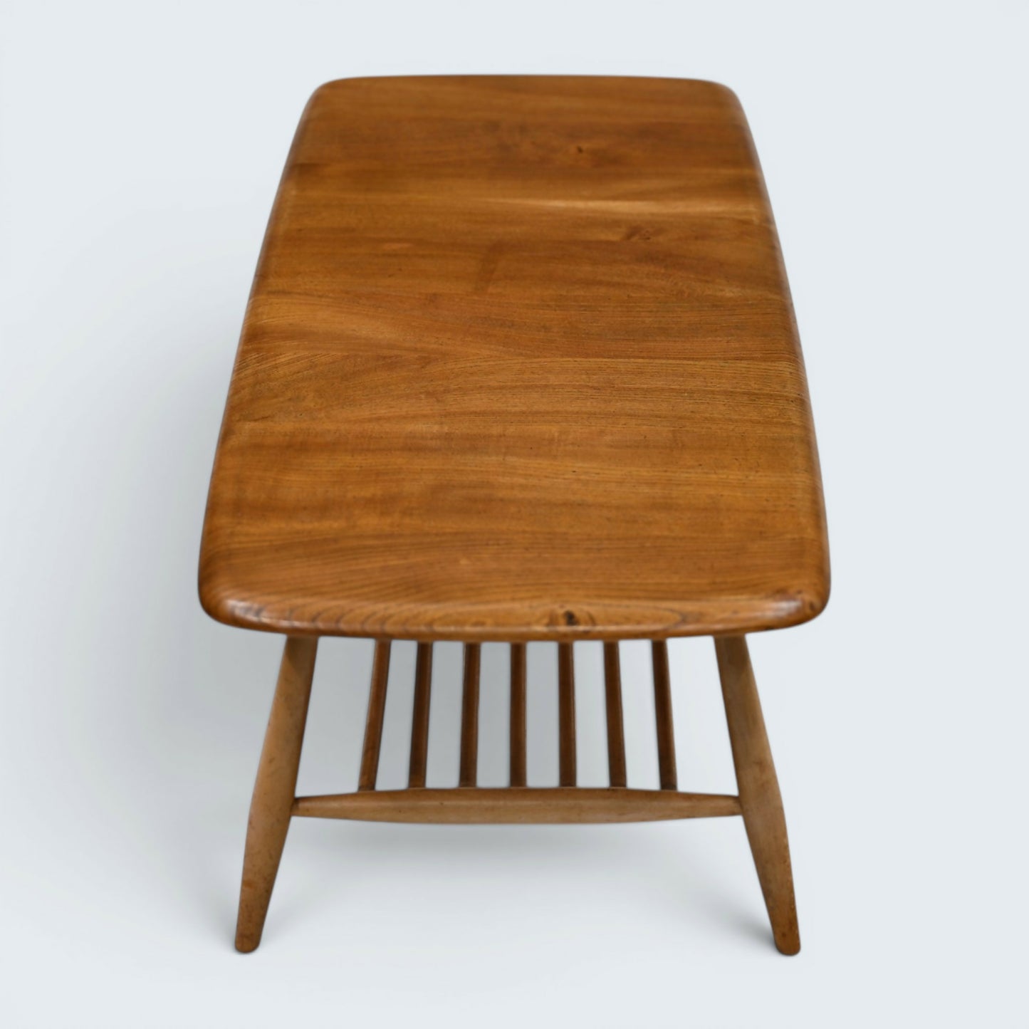 Ercol Occasional/Coffee Table Slatted Magazine Shelf #459 Light FREE Delivery*