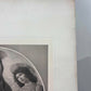 Vintage Religious Print – Virgin and Child with Saint John and an Angel after Botticelli