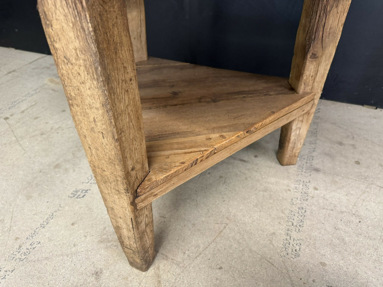 Antique Pine Cricket Table
