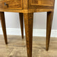 Bedside Table Vintage French Style Inlaid Burr Cabinet Carved Cupboard LOT 6289