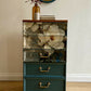 Chest of Drawers G- Plan Hand -Painted in Deep Teal