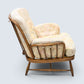 Ercol Jubilee Easy Chair Cream Floral Upholstery New Webbing FREE UK Delivery*