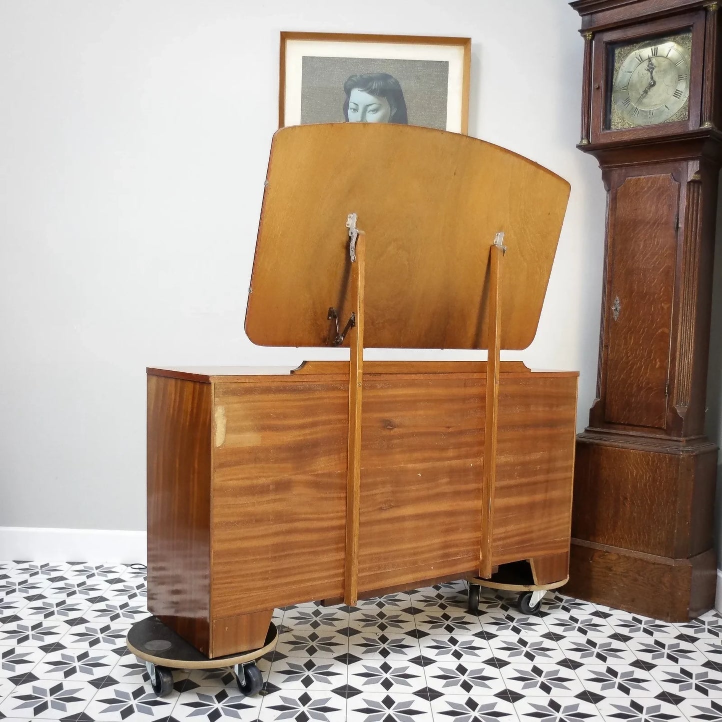Retro Vintage Dressing Table with Mirror Austinsuite 1950s
