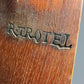 French Provincial Walnut Cupboard Stamped R Trotel