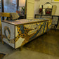 Mid-Century Modern Octopus Print Sideboard: Upcycled TV Unit Cabinet