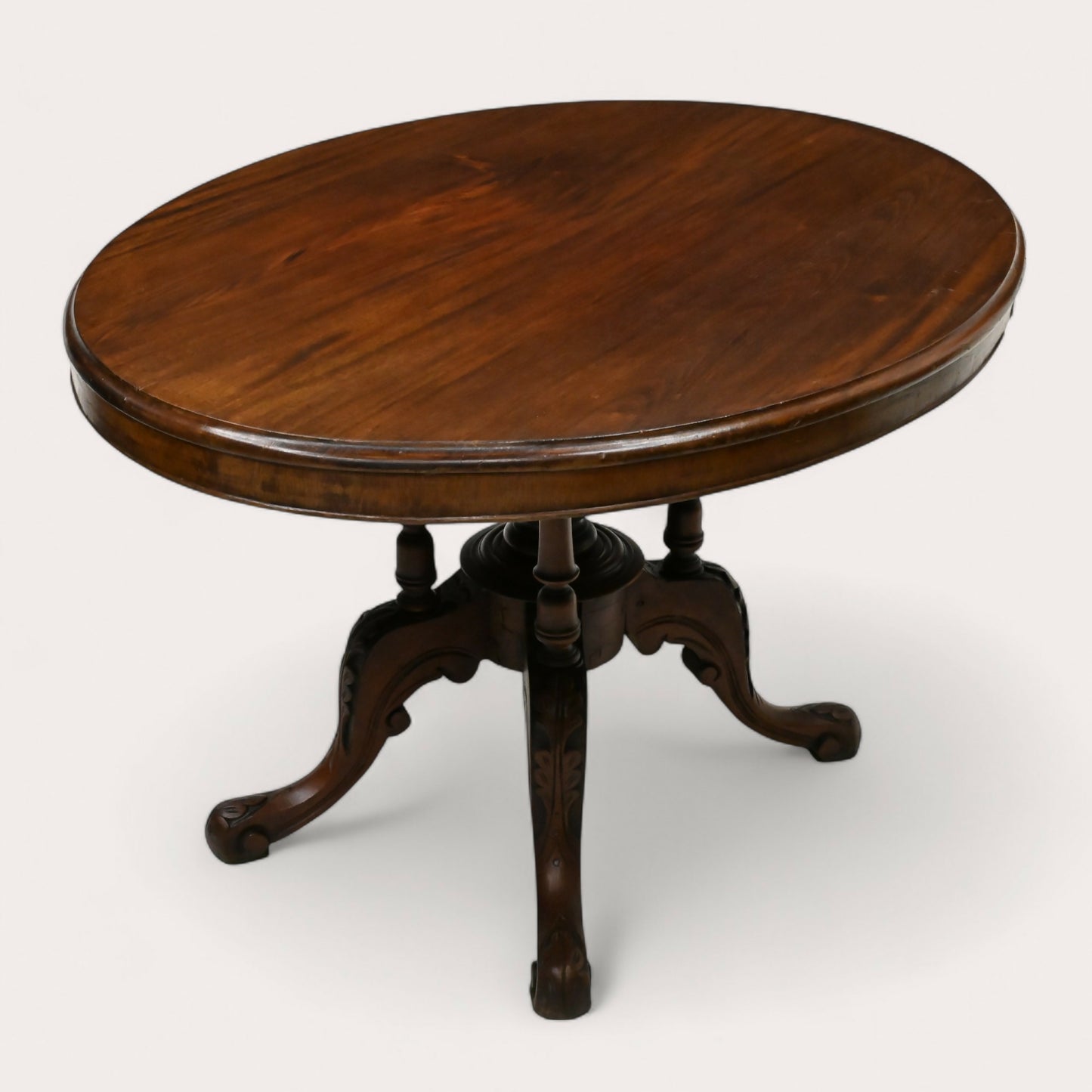 Antique Victorian Mahogany Oval Breakfast Table 4 Splayed Legs FREE UK Delivery. SBR10470/1505E