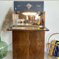 Art Deco Petite Walnut Cocktail Cabinet