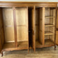 Wardrobe Vintage French Louis XVI Style Oak Four Door Carved Armoire LOT 6506