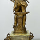 Clock Antique French Ornate Figural Marble Forgeron Mantel Clock LOT 6479