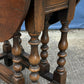 Titchmarsh & Goodwin Vintage Oak Miniature Dropleaf Gateleg Occasional Table