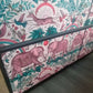 Gplan Midcentury Chest Of Drawers. Upcycled Painted Black Pink Animal Print