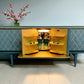 Drinks Cabinet by Beautility Mid Century 1960 Retro Vintage Cocktails display