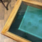 Vintage Glazed Bijouterie Display Table on Cabriole Supports