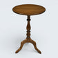 Ercol Pedestal Wine Table/Plant Stand Model 1106 Golden Dawn Round FREE Delivery